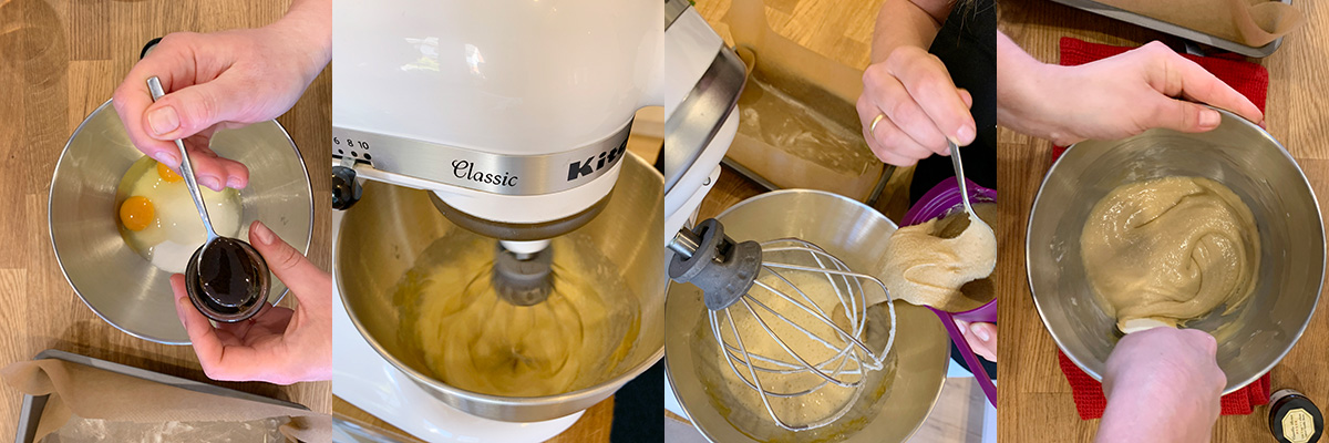 Make dough for brownies. Home cooking recipes with step-by-step photos.