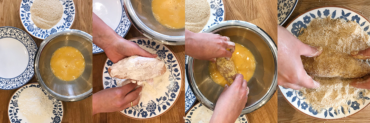 Shaping. Chicken Kiev. Cooking tips from famous chefs.