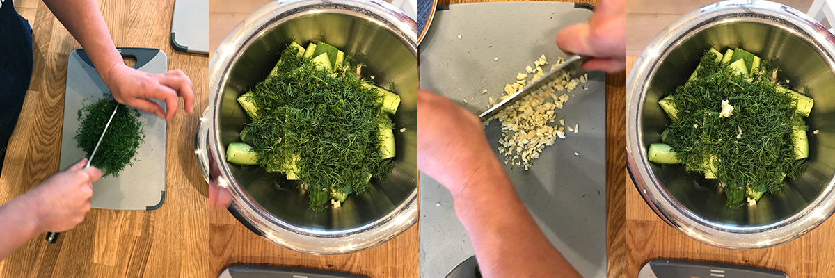Chopping. Odessa “5 minutes” pickled cucumbers. Cooking tips from famous chefs.