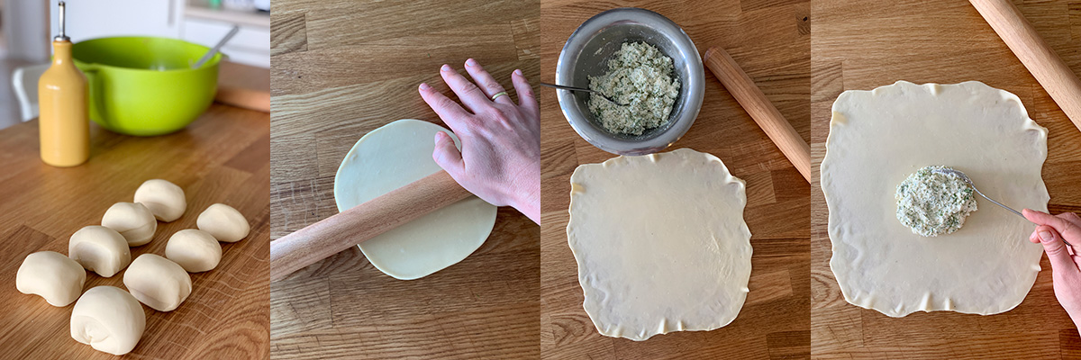 Dough. Placinta.