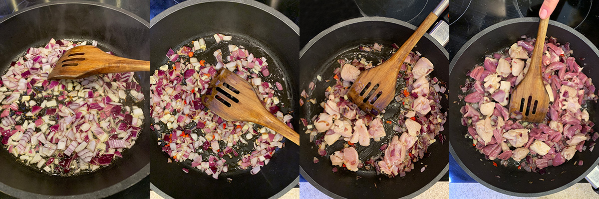 Fry Jerusalem mixed grill variation. Home cooking recipes with step-by-step photos.