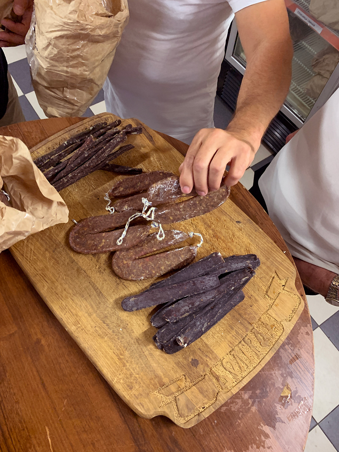 Biltong. “Balkans Yastia”. Сooking masterclass for adults in Odessa.