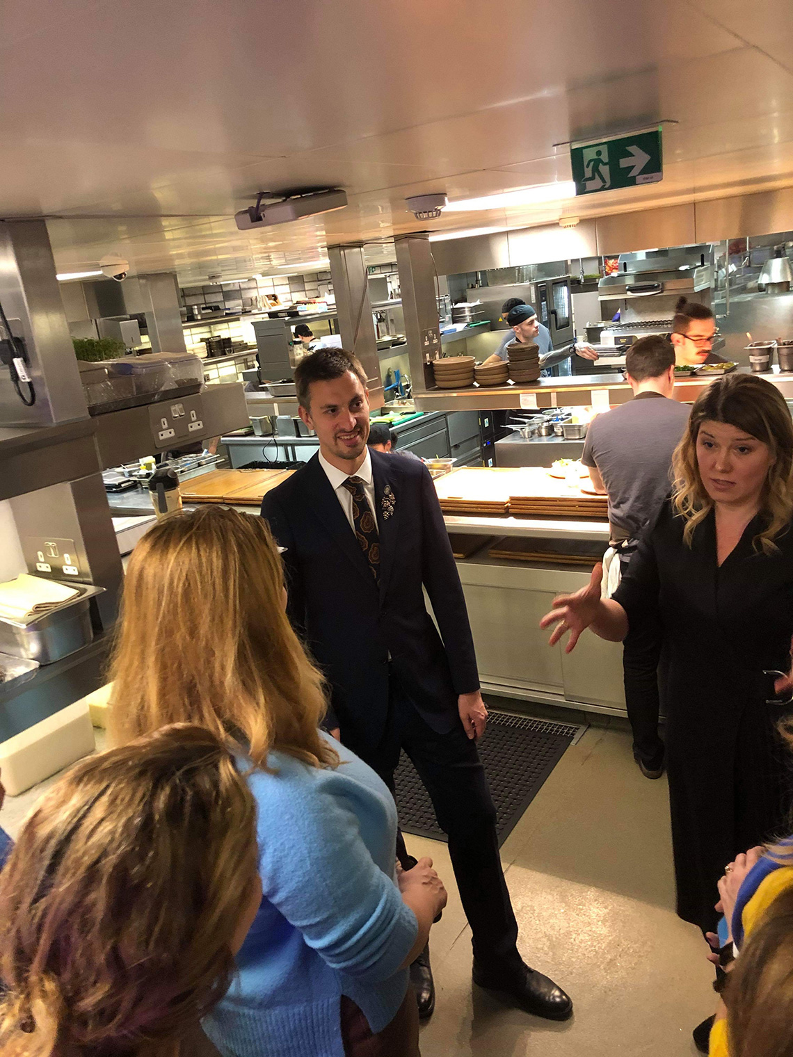 Kitchen. Hide London Restaurant. Сooking masterclass for adults in Odessa.