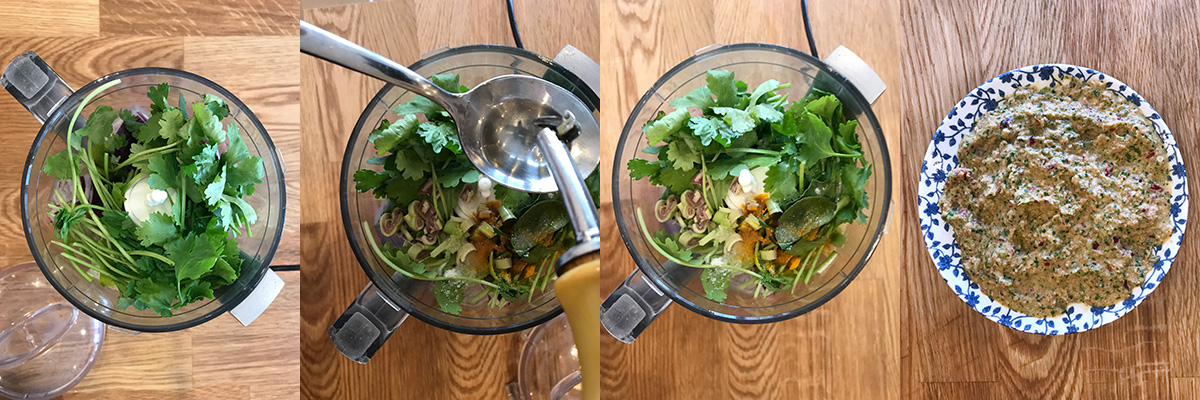 Cook the curry paste