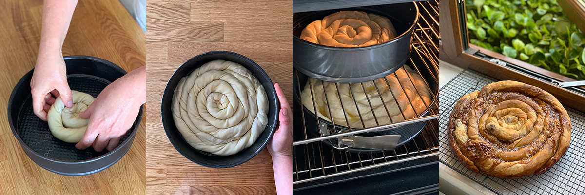 Vertuta pastry in the oven. Best cooking recipes with step-by-step photos.
