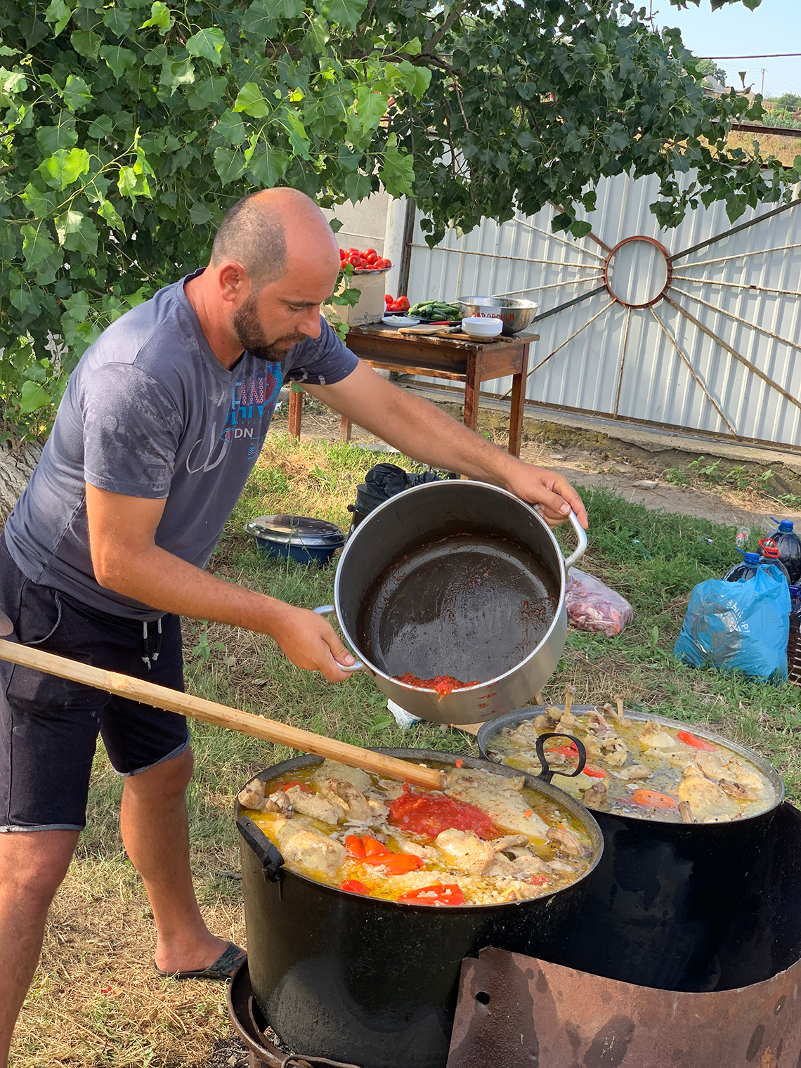 Huge dinner