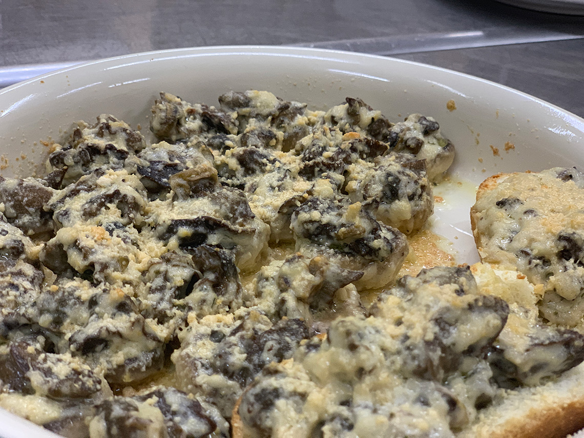 Prepared dish made from local products