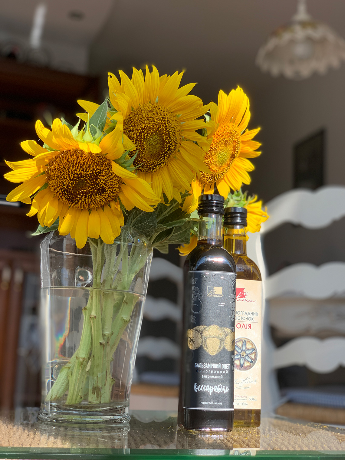 Wines of the Kolonist winery near Odessa