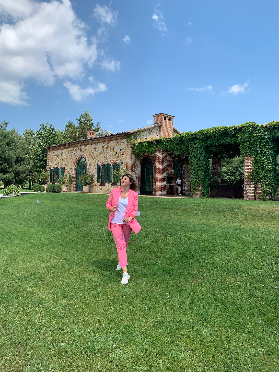 At winery