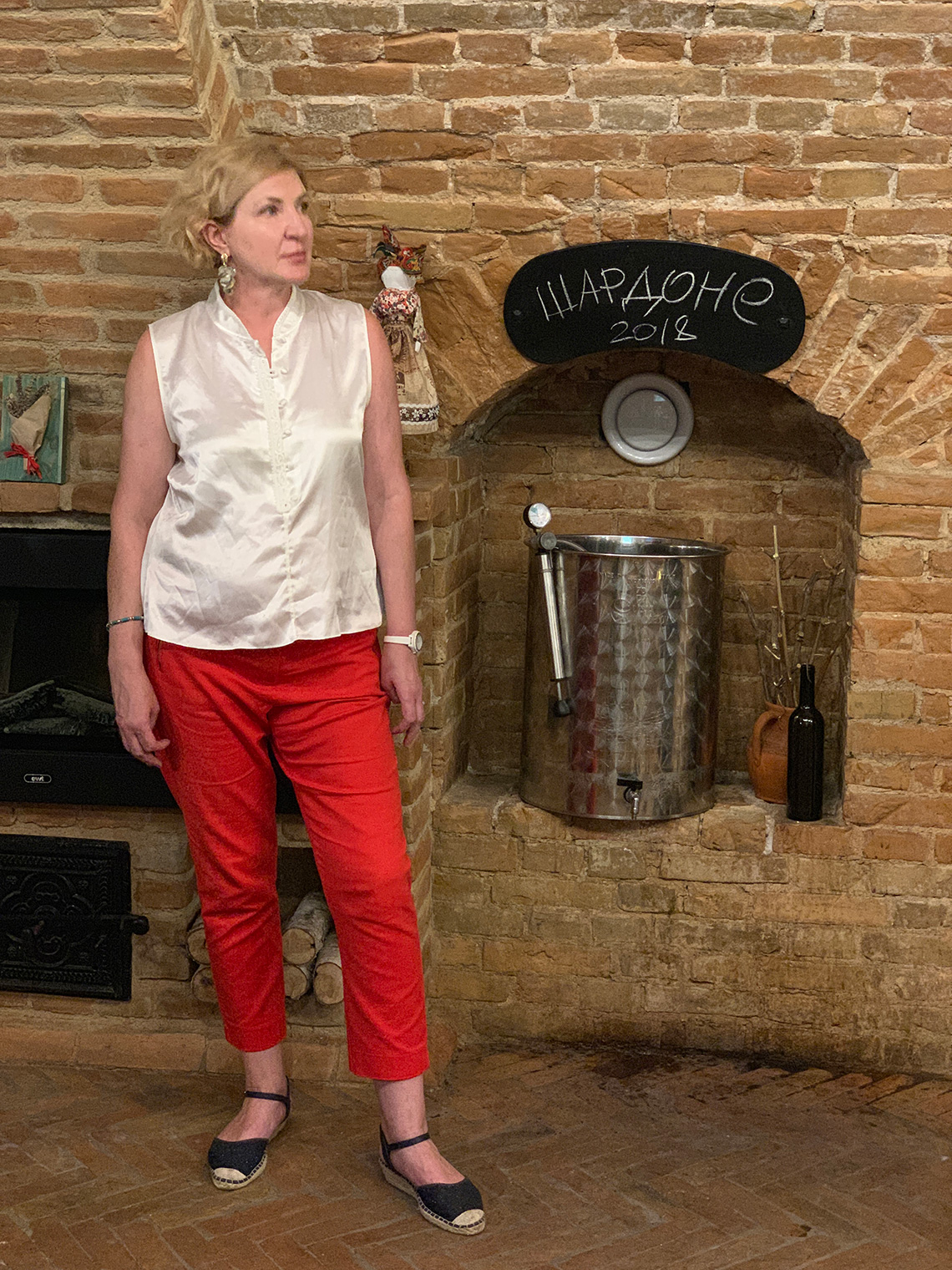 Wine cellar Vinaria. Food tours with Maria Kalenska