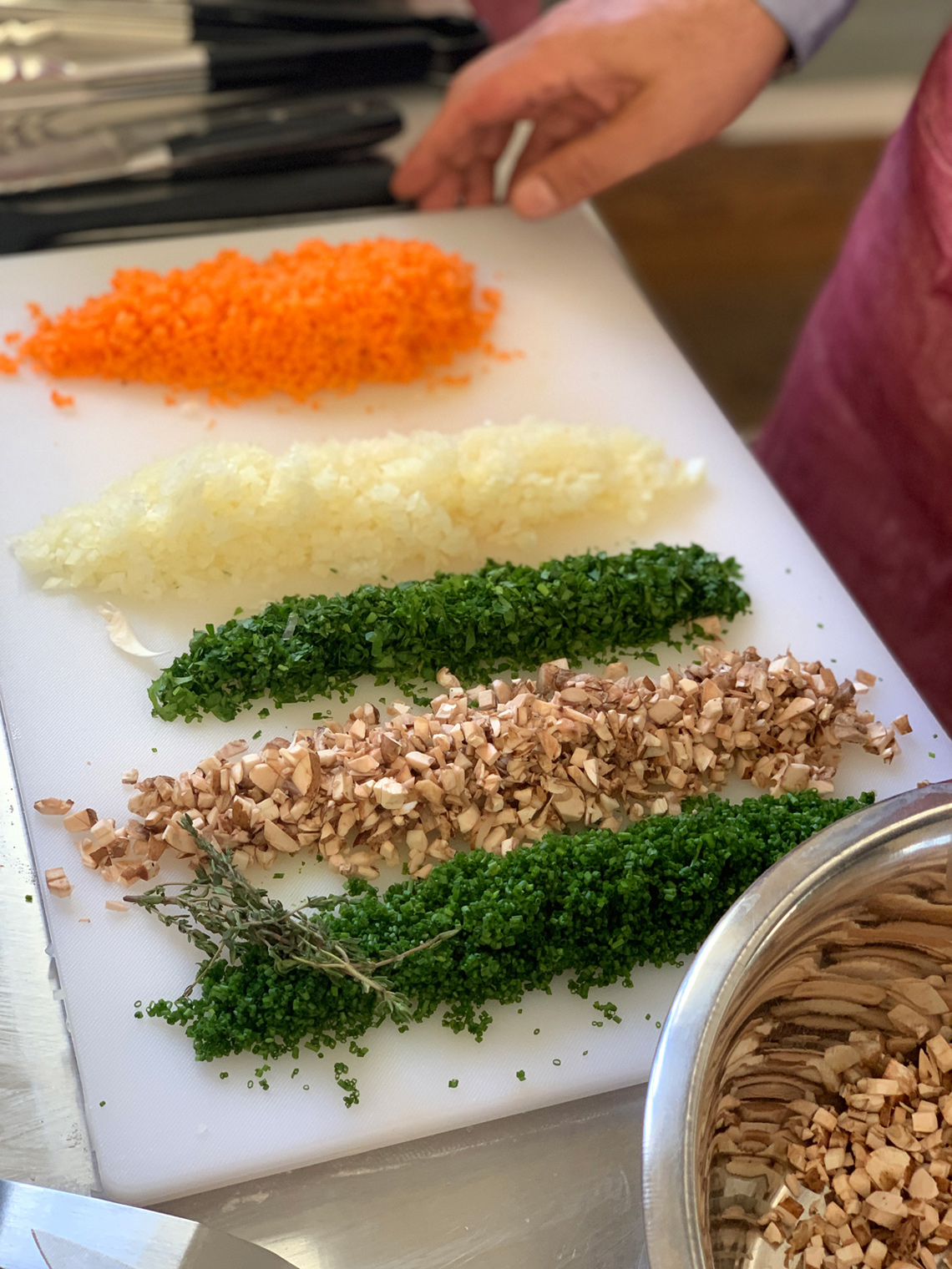 The art of slicing at Belonika et Chefs UK