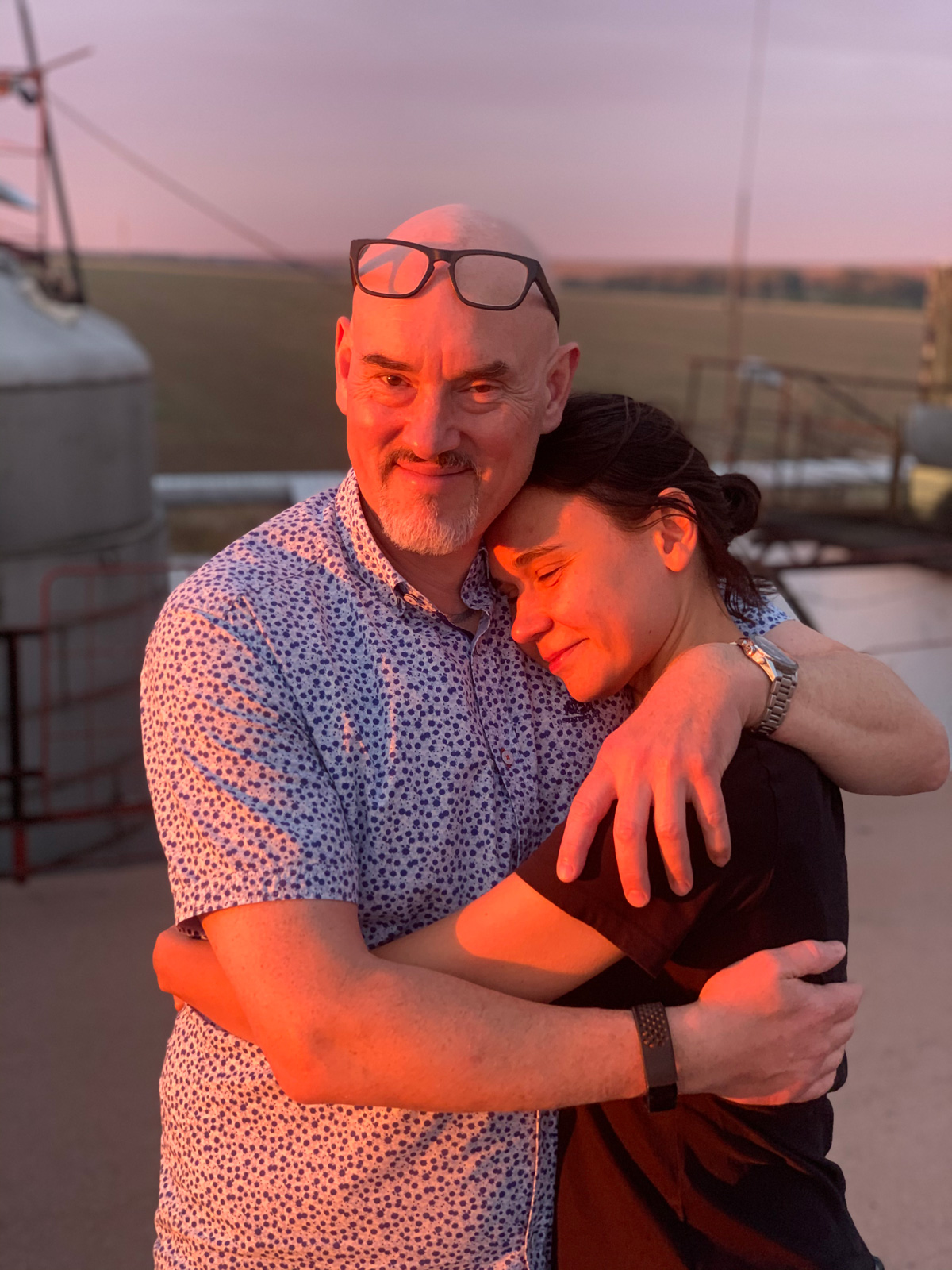 Warm summer evening in Bessarabia