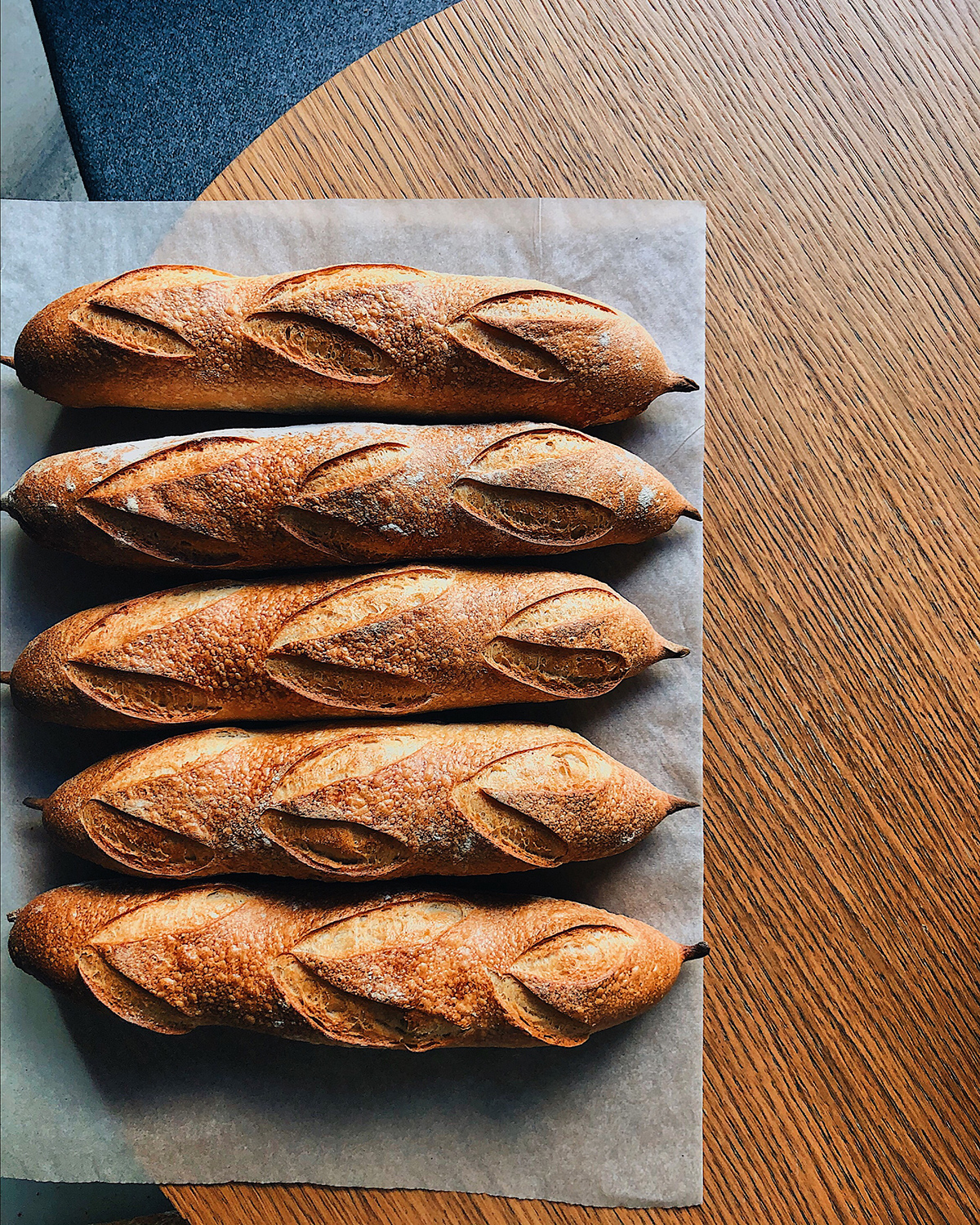 Sourdough Baguette by baker Mykola Nevrev &bull; Maria Kalenska Gastronomy Blog