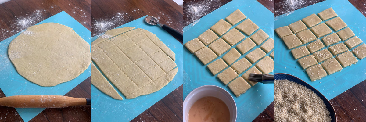 Sourdough Crackers by Mykola Nevrev. Step 2