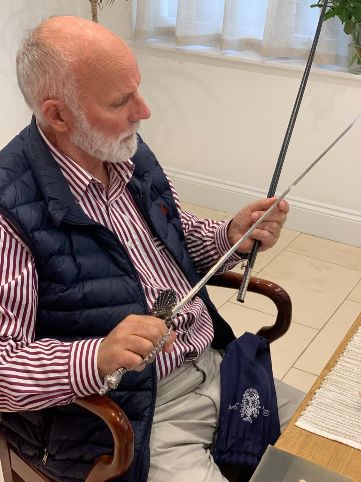 Meeting with famous cheese maker Charles Martell