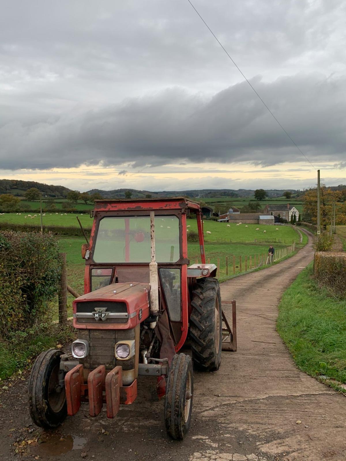 Meeting with famous cheese maker Charles Martell
